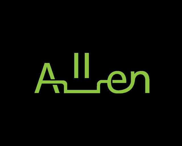 “A=]en” texticon Design